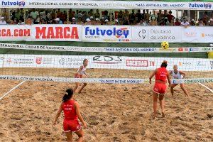 El 27º International Ciudad de Valencia de futvoley impulsa la competición femenina