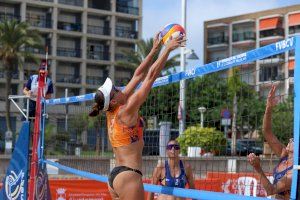 Giaoui-Sanz y Pascual-Natali imponen su ley en Oropesa del Mar en el Beach Volley Tour