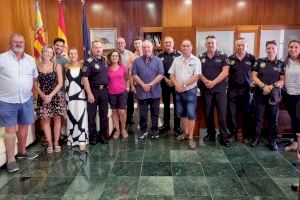 Jubilación del oficial de la Policía Local de Xàbia Fernando Escolano