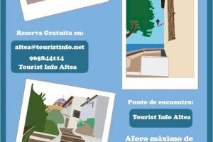 Turismo ofrece visitas guiadas gratuitas  por el Núcleo Antiguo de Altea