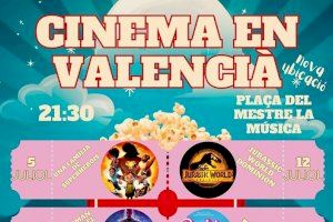 El cine de verano en valenciano y familiar cambia su ubicación a la Plaça del Mestre la Música