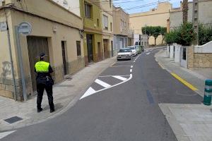 Almassora reorganiza el tráfico en Corell para aumentar las plazas de aparcamiento