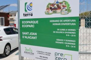 Sant Joan abre un Ecoparque con todos los servicios de reciclaje posibles y más de 1.000 metros de superficie