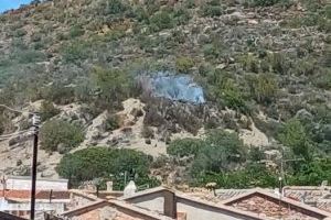 Apagado el incendio de Azuébar: se retiran todos los medios