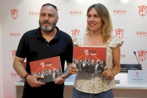 Xàtiva edita un libro con motivo de la 25ª edición de Nits al Castell