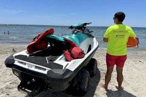 El servicio de socorrismo funciona al cien por cien en las playas de Santa Pola