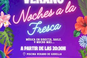 Godella disfrutará durante el mes de julio de la música, el baile y el entretenimiento con sus Noches a la Fresca