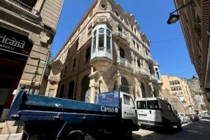 Comencen les obres per a dotar d'un ascensor de huit places al Conservatori de Música i Dansa Juan Cantó d'Alcoi