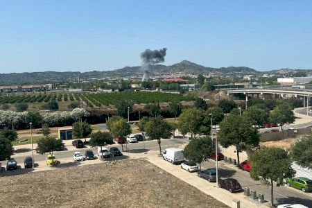 Un incendi deixa sense llum a Xàtiva i altres municipis