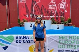 La nuciera Clara García tercera española en el Mundial de ILCA 4 de Vela