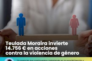 Teulada Moraira invierte 14.755,65 € en acciones contra la violencia de género