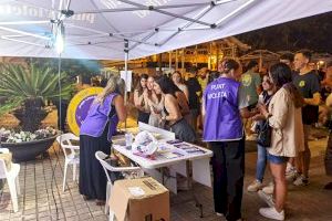 2.270 personas se informan y participan en las actividades del Punto Violeta de las Fiestas Mayores de Benetússer