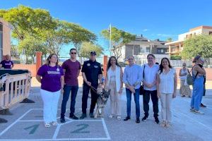 Museros presenta la nova Unitat Canina de la Policia Local