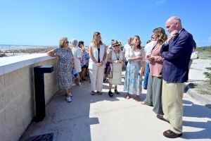 El Ayuntamiento instala un alumbrado en el paseo de la Casbah de El Saler que reduce al mínimo la contaminación lumínica