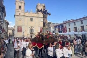 El Año Jubilar en Petrer comienza con una ceremonia en honor al 350 aniversario de la entronización del Cristo de la Sangre del Mte Calvario