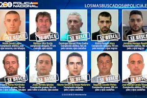 Estos són els deu fugitius més buscats d'Espanya: La Policia demana col·laboració per a trobar-los