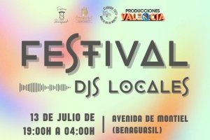 Benaguasil celebrará el tercer Festival de Djs Locales