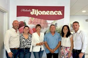 La alcaldesa de Moncada visita la empresa Jijoval dentro de la hoja de ruta de implantación de la EGM