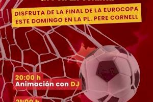 Almassora instalará una pantalla gigante para ver en directo la final de la Eurocopa