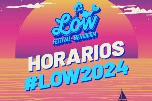 Low Festival 2024 anuncia sus horarios