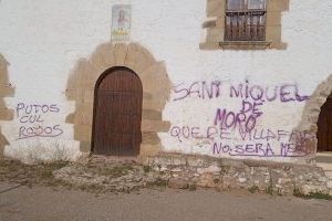 "Volen obrir ferides on no n'hi ha”: Sant Joan de Moró condemna les pintades contra Vilafamés