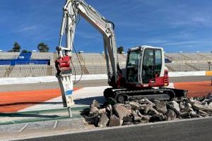 El Circuit Ricardo Tormo ejecuta distintas obras para mejorar la seguridad de sus instalaciones