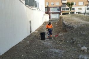 L'Ajuntament d'Alcoi repararà i compactarà el ferm de la Plaça d'Al-Azraq la setmana vinent