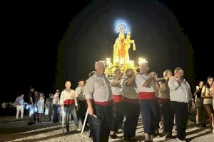 La Virgen del Carmen en El Campello ya está en el puerto