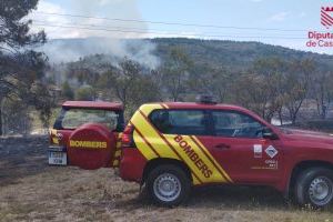 VIDEO | Estabilizado el incendio forestal de Morella tras una tarde de tensión