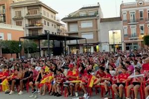 Sedaví va vibrar amb el triomf de la Selecció Espanyola davant Anglaterra.