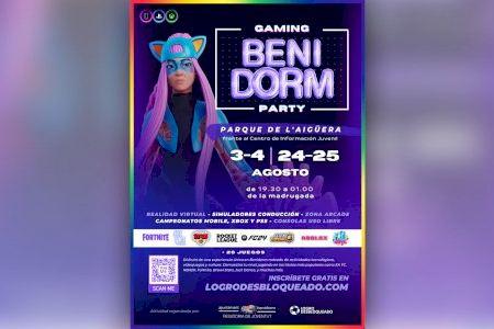 Juventud organiza una nueva edición del ‘Gaming Benidorm Fest’ el primer y último fin de semana de agosto
