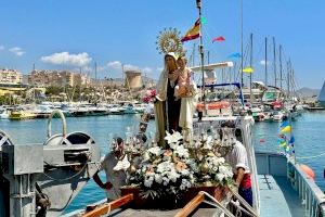 El Campello suspende la procesión marinera por el fuerte viento y el estado de la mar