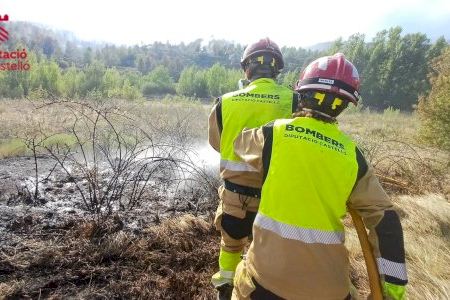 Estabilitzat el primer gran incendi forestal de l'estiu amb 20 hectàrees cremades a Morella