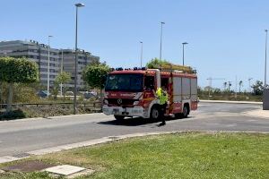 El Departamento de Salud del Vinalopó realiza simulacros de emergencia contra incendios