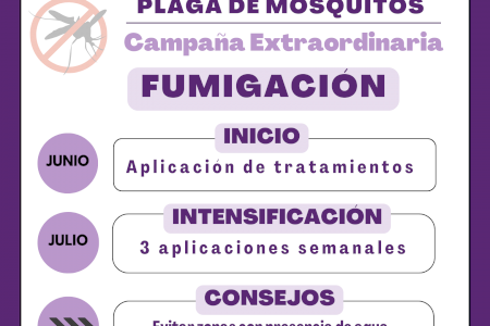 El Ayuntamiento de Utiel intensifica las labores de fumigación ante el aumento de mosquitos