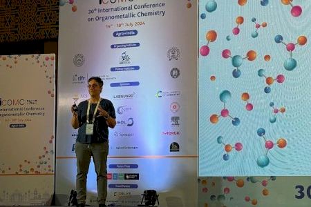 La científica campellera Raquel P. Herrera participa en Agra (India) en la XXX Conferencia Internacional de Química Organometálica