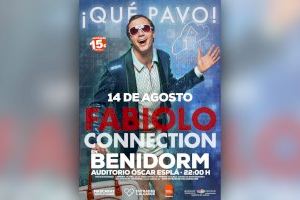 El humorista Rafa Maza trae a Benidorm el 14 de agosto el espectáculo ‘Fabiolo Connection’