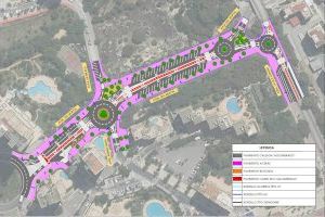 Benidorm da luz verde a los proyectos del Presupuesto Participativo 2024: dos rotondas en la avenida Murtal para mejorar el tráfico