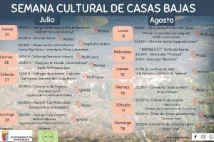 Casas Bajas presenta su Semana Cultural con una programación veraniega de primer nivel