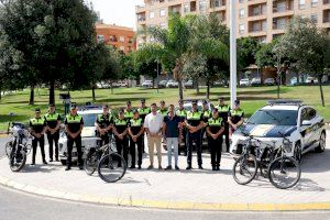 La Policía Local de Mislata incorpora nuevos vehículos eléctricos y drones de videovigilancia