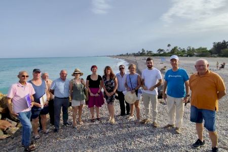 Compromís reclama al Gobierno la inversión de 17 millones para conservar las playas del norte de Sagunto