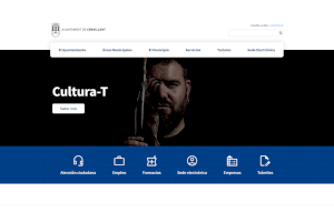 Digitalització presenta el nou disseny de la pàgina web oficial de l'Ajuntament