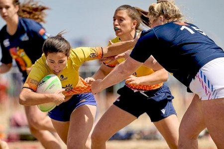 El Costa Blanca Rugby femenino de Villajoyosa a la Final Europea de Rugby Playa en Oporto