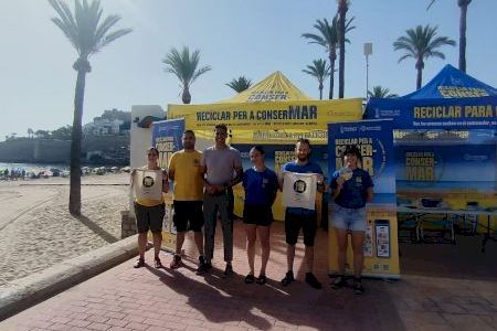 “Reciclar para ConserMar” llega a la playa de Peñíscola