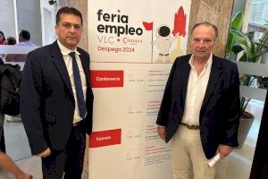 La Diputació de València fomenta el encuentro entre empresas y jóvenes en la Feria de Empleo de Cámara Valencia