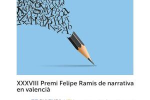 El Ayuntamiento de Villajoyosa convoca la 38 edición del Premi de Narrativa en Valencià Felipe Ramis