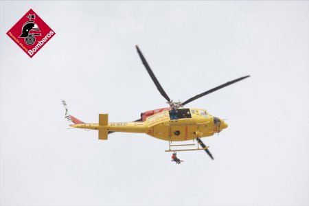 Los bomberos se movilizan por cuatro rescates consecutivos en Altea, Dénia, Busot y laVall de Laguart