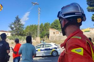 Estabilitzats els incendis d'Albaida i Ontinyent després d'una vesprada infernal