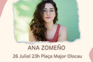 Concert de la cantautora i compositora Ana Zomeño a Olocau