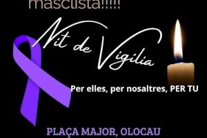 Olocau s'uneix a la Nit de Vigília contra la violència masclista